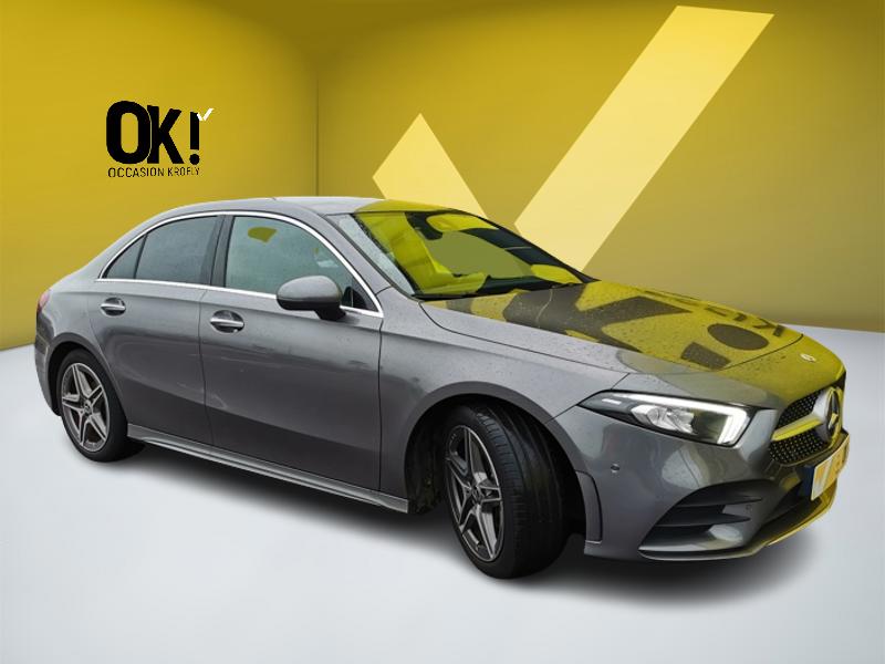 Image Mercedes-Benz CLASSE A 180 d Berline AMG Line 116 ch  Siège chauffant Toit ouvrant Attelage Caméra Gps Bluetooth Régulateur