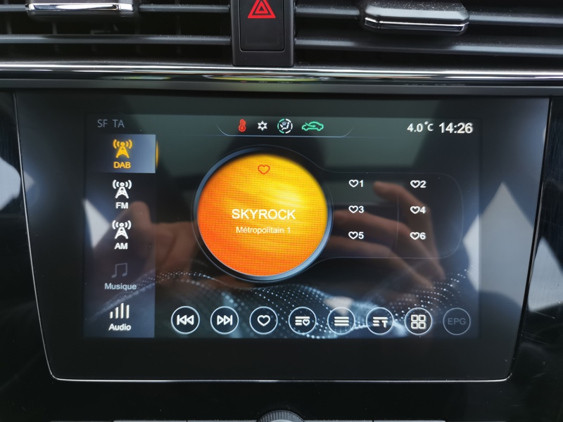 Image MG ZS EV Luxury 143 ch BVA Siège chauffant Toit ouvrant Caméra Régulateur Gps Bluetooth Apple Carplay Clim au