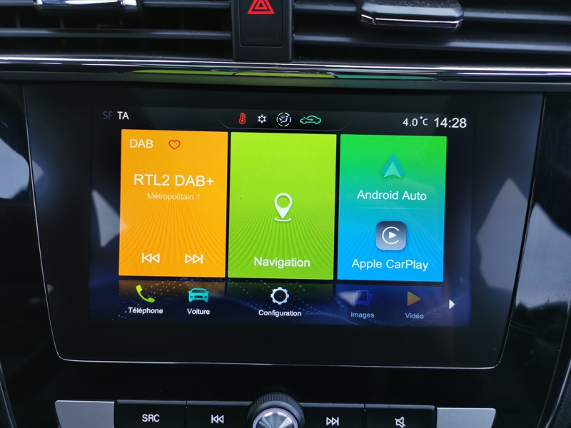 Image MG ZS EV Luxury 143 ch BVA Siège chauffant Toit ouvrant Caméra Régulateur Gps Bluetooth Apple Carplay Clim au