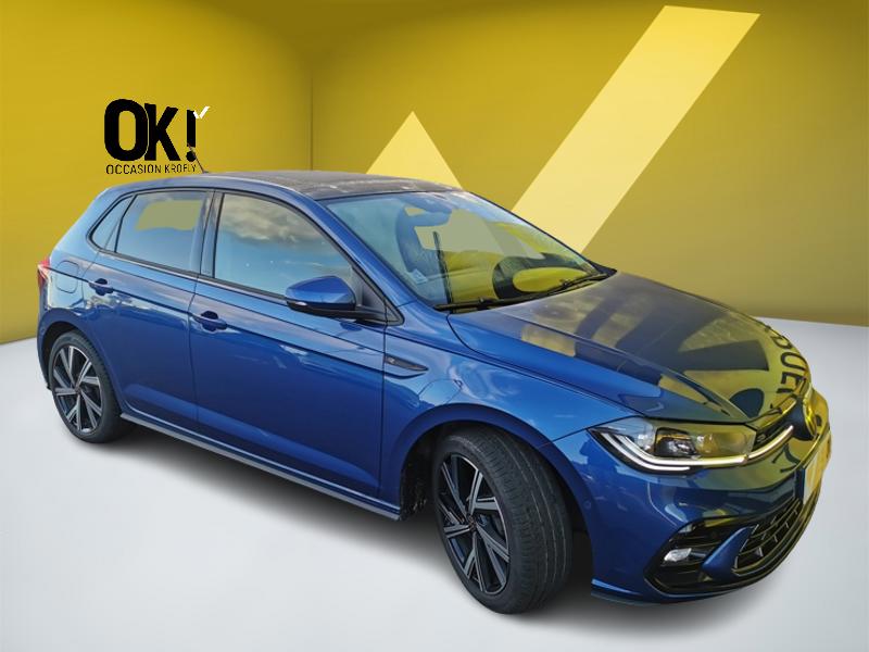 Image Volkswagen POLO VI R-Line 1.0 TSI 95 ch BVM5 Siège chauffant Toit ouvrant Caméra Apple Carplay Clim Bi-zone Beats Démar