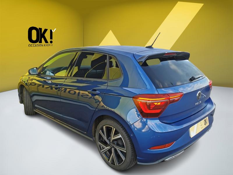 Image Volkswagen POLO VI R-Line 1.0 TSI 95 ch BVM5 Siège chauffant Toit ouvrant Caméra Apple Carplay Clim Bi-zone Beats Démar