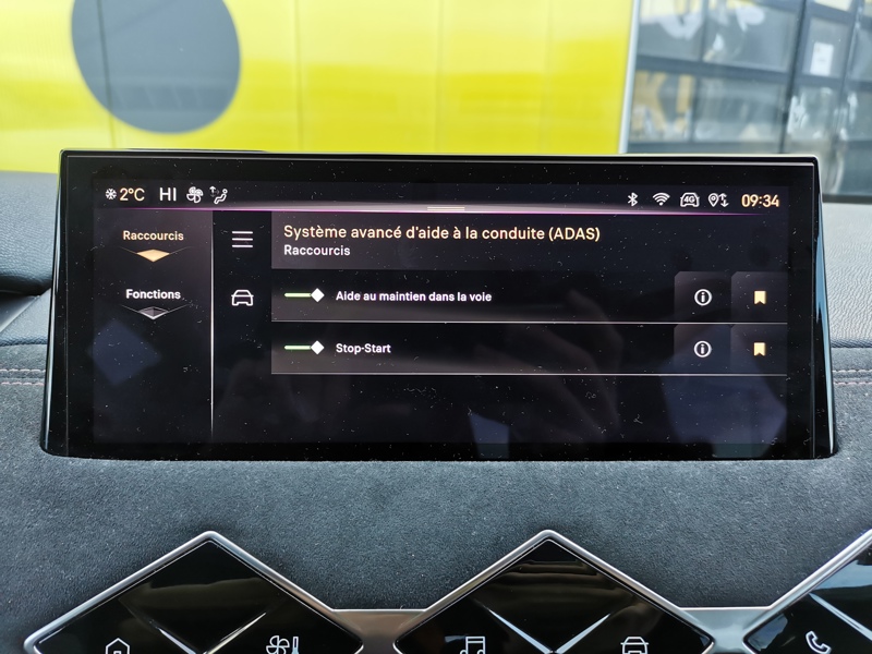 Image DS DS 3 Performance Line + 1.5 BlueHDI 130 ch BVA8 Régulateur/Limiteur Bluetooth Gps Caméra Clim auto  
