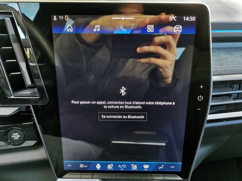 Image Renault AUSTRAL Iconic Esprit Alpine 1.2 E-Tech 200 ch EDC15 Siège chauffant Volant chauffant Coffre électrique Appl