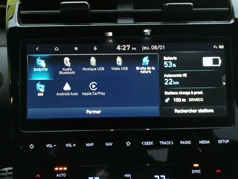 Image Hyundai TUCSON N-Line Executive Plug-In Hybrid 4WD 1.6 T-GDI 265 ch BVA6 Siège électrique à mémoire chauffant/venti