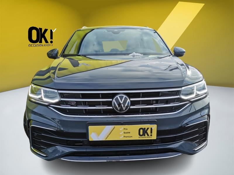 Image Volkswagen TIGUAN R-Line Exclusive 4Motion 2.0 TDI 200 ch DSG7 Cuir électrique à mémoire chauffant Volant chauffant To