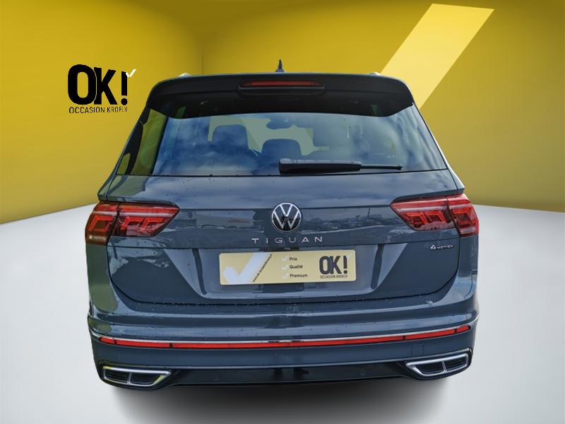 Image Volkswagen TIGUAN R-Line Exclusive 4Motion 2.0 TDI 200 ch DSG7 Cuir électrique à mémoire chauffant Volant chauffant To
