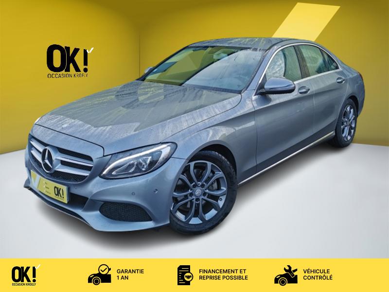 Photo Mercedes-Benz CLASSE C BERLINE 220 d BVA 170 ch  Siège électrique à mémoire Bluetooth Gps Feux auto Radar de stationnement  