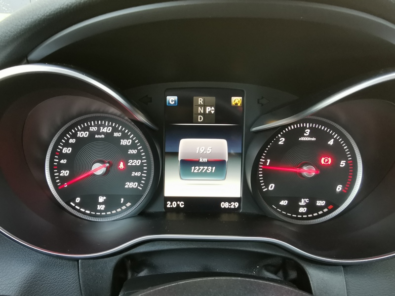 Image Mercedes-Benz CLASSE C BERLINE 220 d BVA 170 ch  Siège électrique à mémoire Bluetooth Gps Feux auto Radar de stationnement  