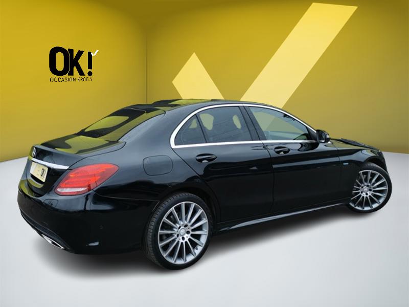 Image Mercedes-Benz CLASSE C BERLINE 350 e Berline Sportline Plug-in Hybrid Toit ouvrant Bluetooth Caméra 360 Clim Bi-zone Feux auto  