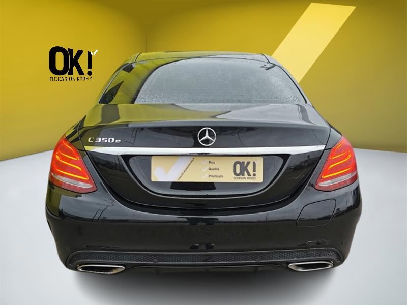 Image Mercedes-Benz CLASSE C BERLINE 350 e Berline Sportline Plug-in Hybrid Toit ouvrant Bluetooth Caméra 360 Clim Bi-zone Feux auto  