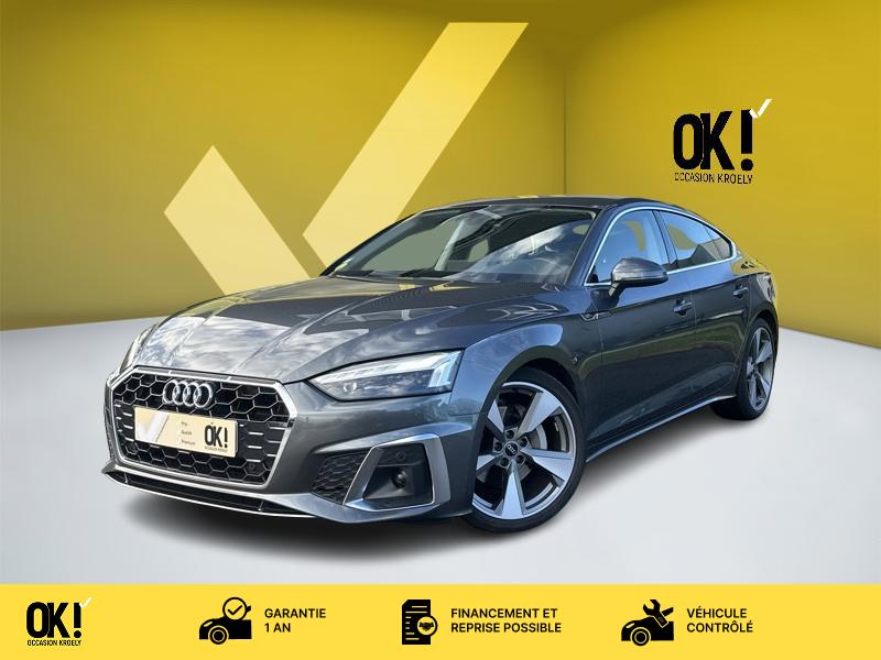 Photo Audi 㕁匠佐呒䅂䭃㐠‰䑔⁉〲‴䡃匠吭 CAMERA DE RECUL   SIEGES CHAUFFANTS ENTIEREMENT SUIVI AUDI   CHARGEUR A INDUCTION 2.0 204 ch S-troni