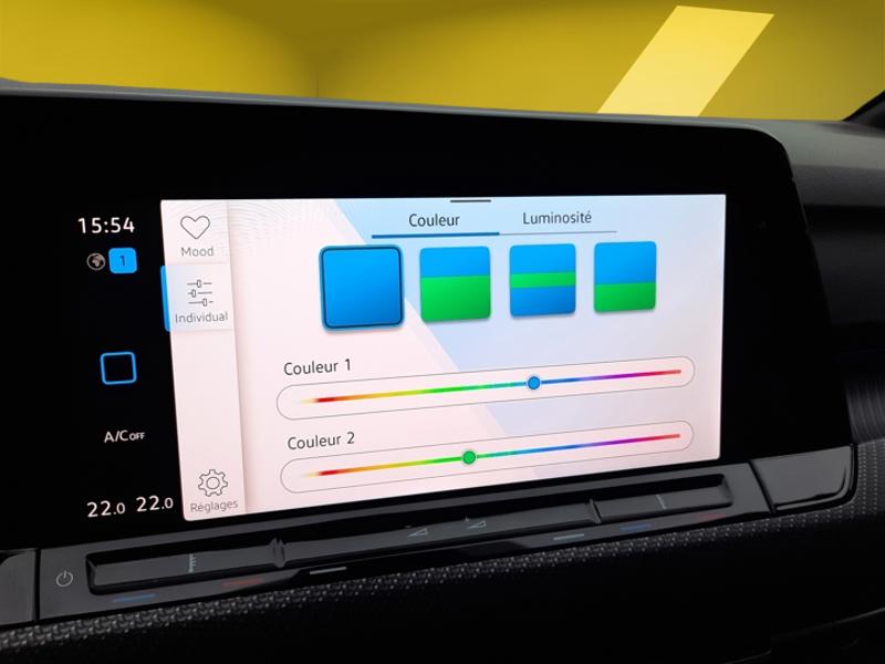 Image Volkswagen GOLF VIII BERLINE 1.5 eTSI 150 ch R-Line 1st DSG7 CAMERA ACC HISTORIQUE COMPLET VW