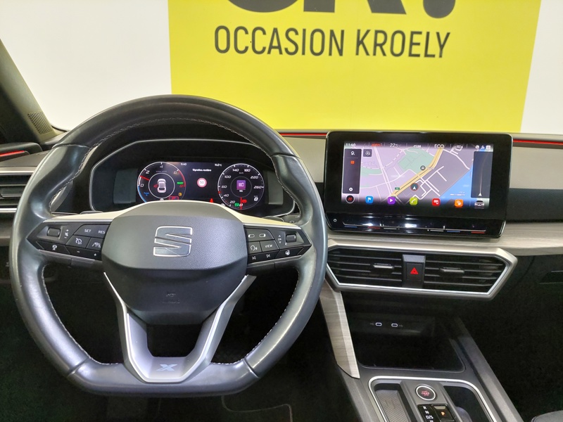 Image Seat LEON 1.4 e-Hybrid 204 Xcellence DSG6 Full leds GPS Caméra Carplay Sièges élec à mémoires ACC Clim auto Gt