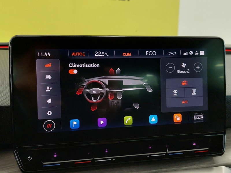 Image Seat LEON 1.4 e-Hybrid 204 Xcellence DSG6 Full leds GPS Caméra Carplay Sièges élec à mémoires ACC Clim auto Gt