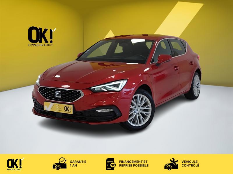 Photo Seat LEON 1.4 e-Hybrid 204 Xcellence DSG6 Full leds GPS Caméra Carplay Sièges élec à mémoires ACC Clim auto Gt