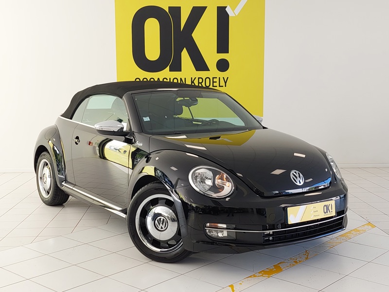 Image Volkswagen COCCINELLE CABRIOLET Vintage 1.2 105 GPS Bluetooth Radars AV/AR Régul Clim auto Gtie 1 an