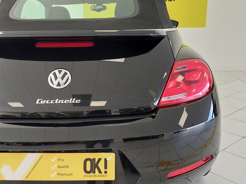 Image Volkswagen COCCINELLE CABRIOLET Vintage 1.2 105 GPS Bluetooth Radars AV/AR Régul Clim auto Gtie 1 an