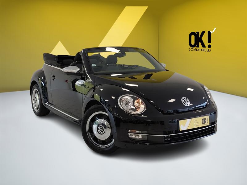 Image Volkswagen COCCINELLE CABRIOLET Vintage 1.2 105 GPS Bluetooth Radars AV/AR Régul Clim auto Gtie 1 an