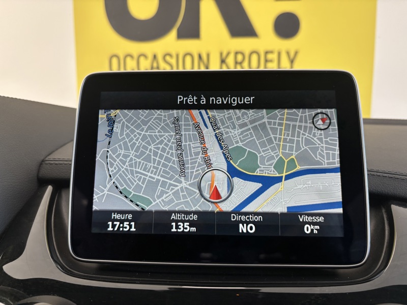 Image Mercedes-Benz 汃獡敳䈠 B 200 1.6 156 Sensation Full leds GPS Caméra Sièges cuir élec chauff à mémoires 1ère main Régul Clim