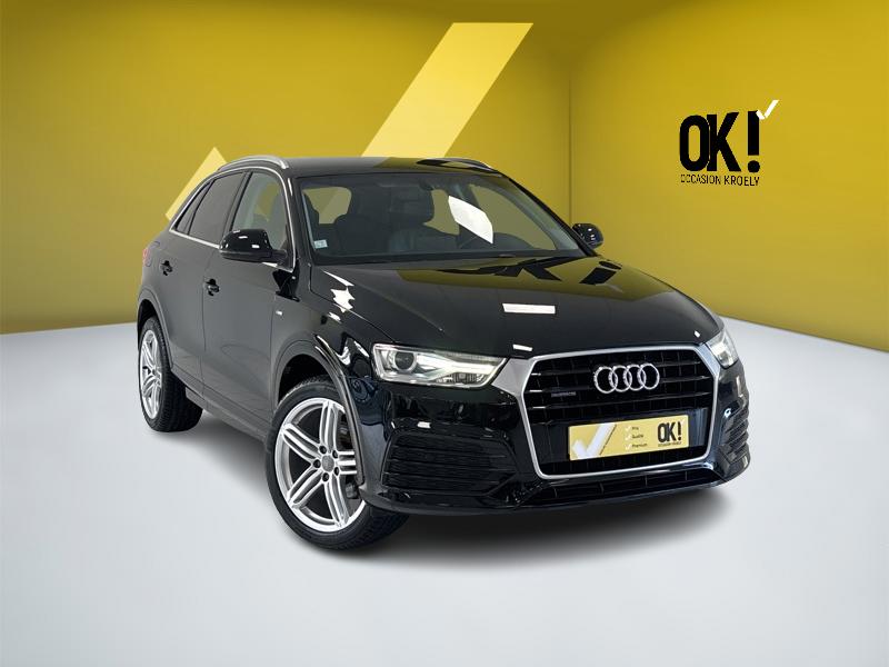 Image Audi Q3 2.0 TDI 184 Ambition Luxe Quattro S-tronic7 GPS Caméra Sièges cuir Régul Clim auto Gtie 1 an 