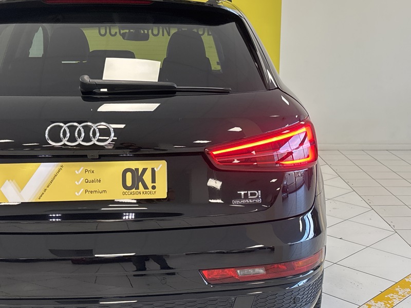 Image Audi Q3 2.0 TDI 184 Ambition Luxe Quattro S-tronic7 GPS Caméra Sièges cuir Régul Clim auto Gtie 1 an 