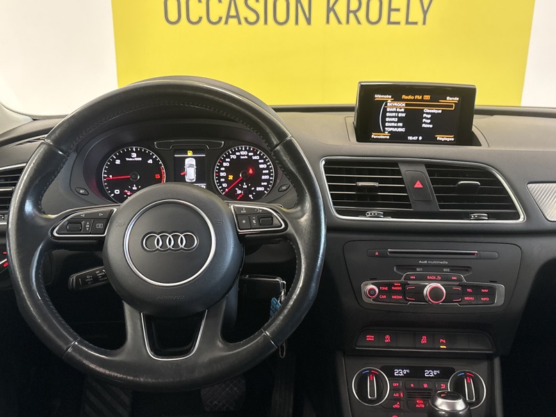 Image Audi Q3 2.0 TDI 184 Ambition Luxe Quattro S-tronic7 GPS Caméra Sièges cuir Régul Clim auto Gtie 1 an 