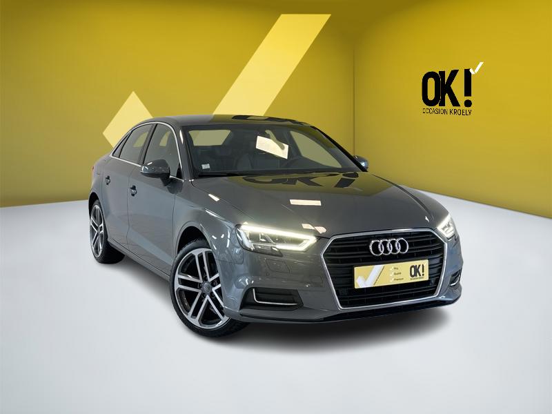 Image Audi A3 BERLINE 35 TFSI 1.5 150 design S-tronic7 Full leds GPS Caméra Carplay Virtual Drive Select Sièges cuir élec 