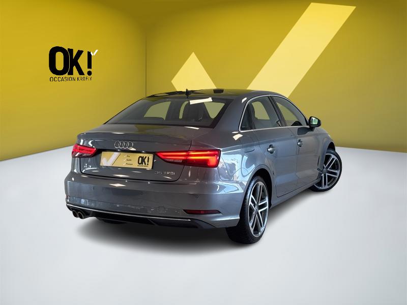 Image Audi A3 BERLINE 35 TFSI 1.5 150 design S-tronic7 Full leds GPS Caméra Carplay Virtual Drive Select Sièges cuir élec 