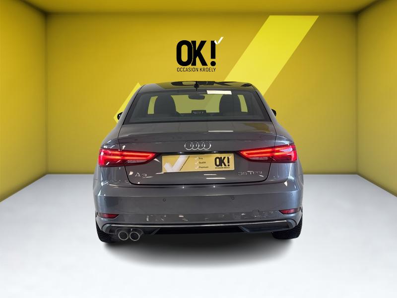 Image Audi A3 BERLINE 35 TFSI 1.5 150 design S-tronic7 Full leds GPS Caméra Carplay Virtual Drive Select Sièges cuir élec 