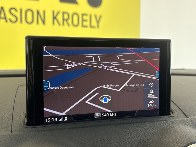 Image Audi A3 BERLINE 35 TFSI 1.5 150 design S-tronic7 Full leds GPS Caméra Carplay Virtual Drive Select Sièges cuir élec 