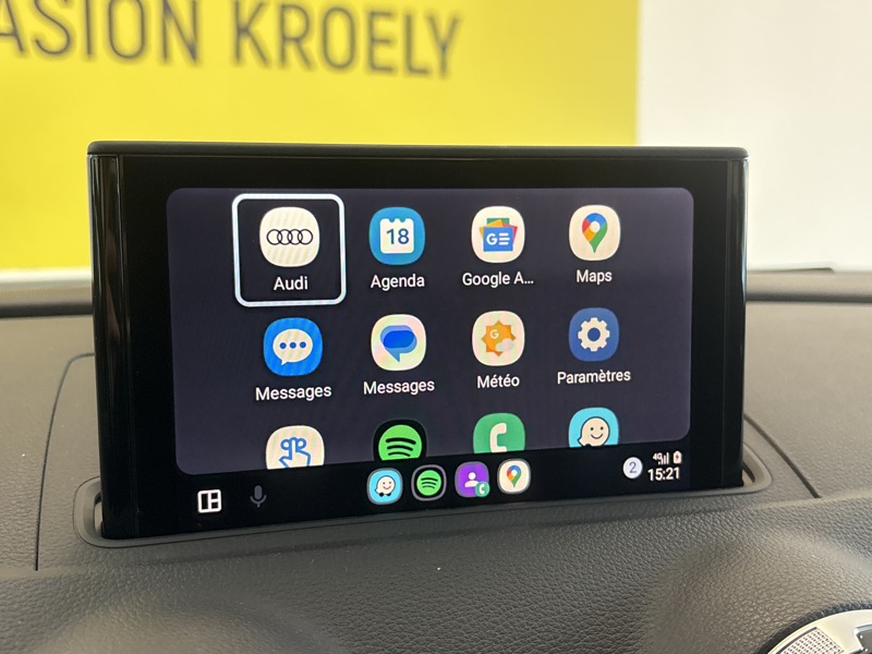 Image Audi A3 BERLINE 35 TFSI 1.5 150 design S-tronic7 Full leds GPS Caméra Carplay Virtual Drive Select Sièges cuir élec 