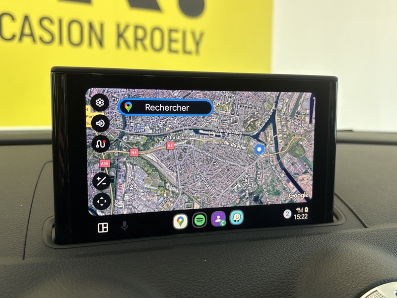 Image Audi A3 BERLINE 35 TFSI 1.5 150 design S-tronic7 Full leds GPS Caméra Carplay Virtual Drive Select Sièges cuir élec 