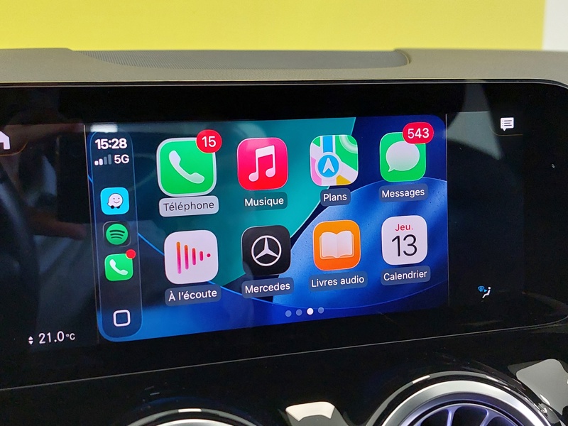 Image Mercedes-Benz 䱇A 250 e Progressive Line  Full leds GPS Caméra Carplay Sièges chauffants Distronic Clim auto  Gtie 1 a