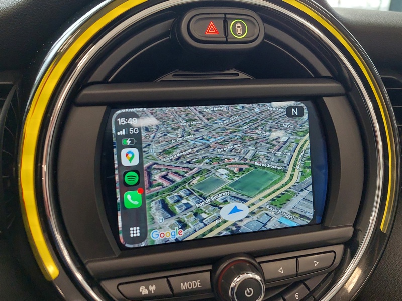 Image MINI CABRIO 2.0 192 Cooper S  Full leds GPS Caméra HK Carplay Sièges cuir Yours chauffants Régul Clim auto Gtie 