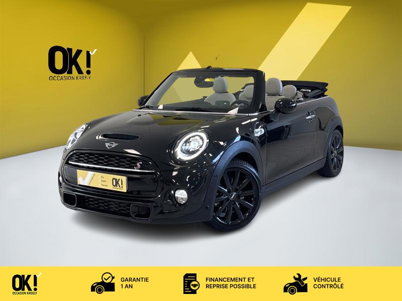 Photo MINI CABRIO 2.0 192 Cooper S  Full leds GPS Caméra HK Carplay Sièges cuir Yours chauffants Régul Clim auto Gtie 