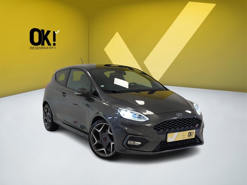 Image Ford FIESTA 1.5 Ecoboost 200 ST Pack Full leds GPS Caméra BO Carplay Sièges chauffants Régul Clim auto Gtie 1 an