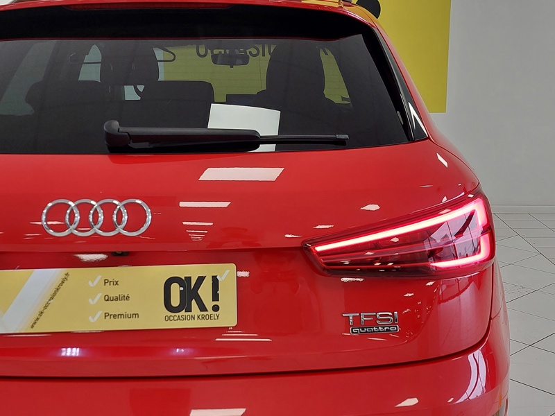 Image Audi Q3 2.0 TFSI 180 Ambition luxe S-tronic7 quattro Xénon GPS Caméra Sièges chauffants Régul Clim auto Gtie