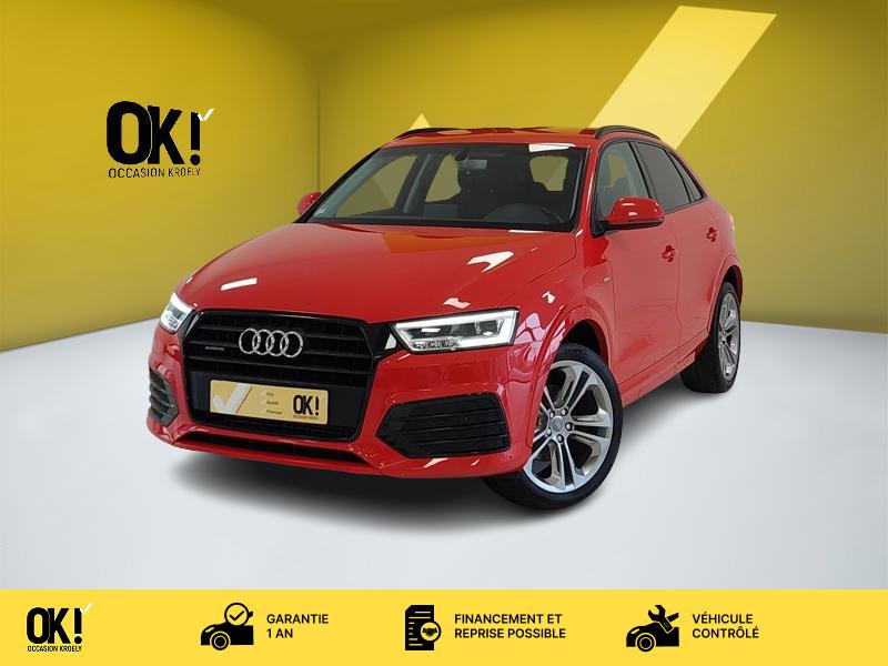 Photo Audi Q3 2.0 TFSI 180 Ambition luxe S-tronic7 quattro Xénon GPS Caméra Sièges chauffants Régul Clim auto Gtie