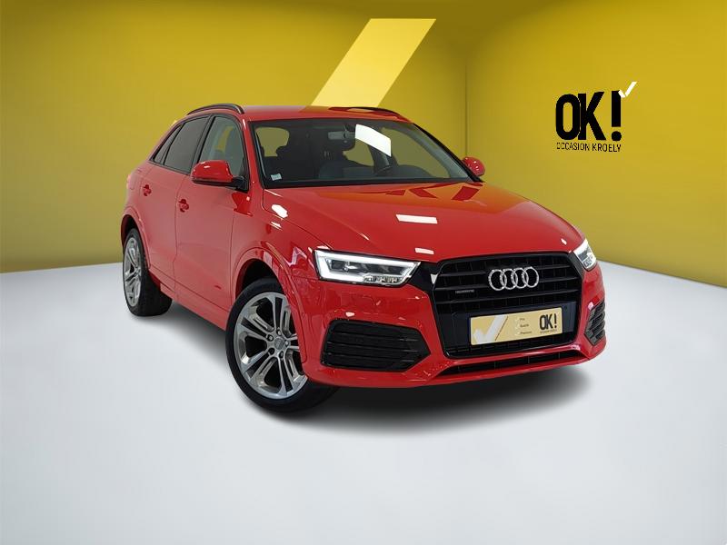 Image Audi Q3 2.0 TFSI 180 Ambition luxe S-tronic7 quattro Xénon GPS Caméra Sièges chauffants Régul Clim auto Gtie