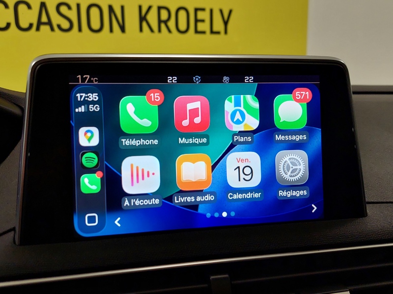 Image Peugeot 5008 2.0 BlueHDi 180 GT EAT8 Full leds TO GPS Carplay Caméra 7 places Régul Clim auto Gtie 1 an 