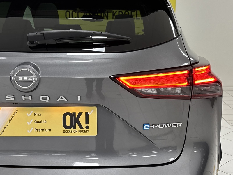 Image Nissan QASHQAI 190 E-Power TEKNA  Full leds Toit pano GPS Caméra pano Carplay Sièges cuir chauffants Attelage 1ère 
