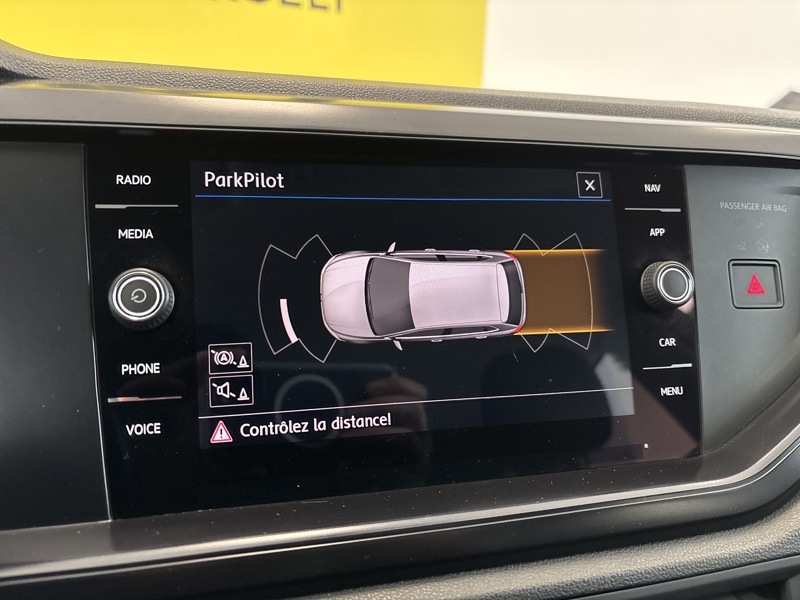 Image Volkswagen POLO VI 1.0 TSI 95 Business GPS Radar Régul Clim  Gtie 1 an 