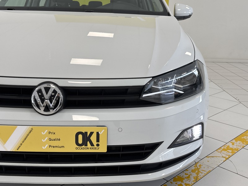 Image Volkswagen POLO VI 1.0 TSI 95 Business GPS Radar Régul Clim  Gtie 1 an 