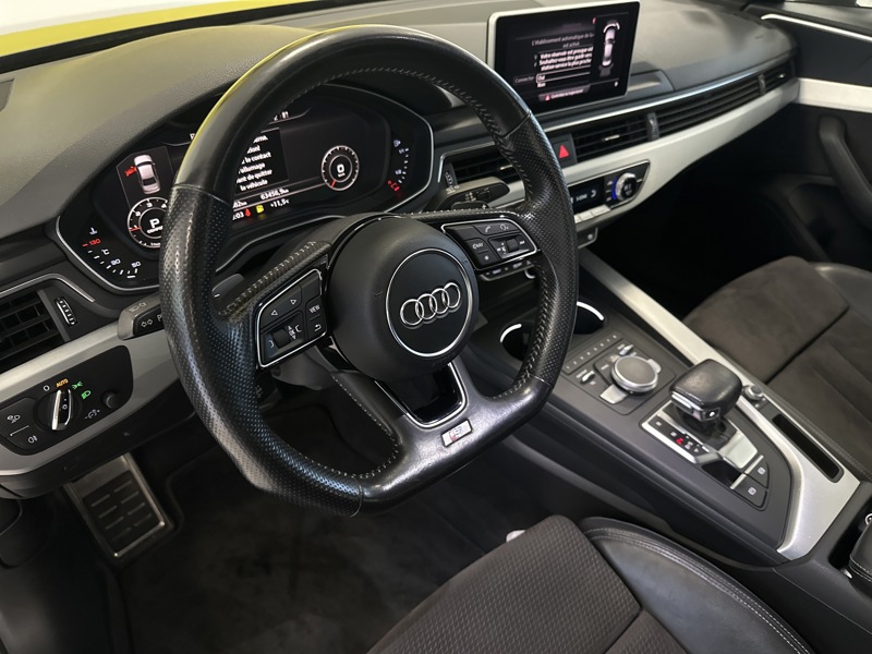 Image Audi A4 BERLINE s-line 2.0 TDI 150 S-tronic7 Virtual GPS Alcantara Carplay clim auto bi-zone Gtie 1 an